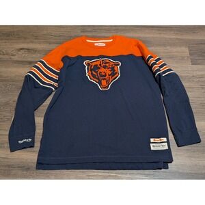Mitchell & Ness Navy and Orange Bears Jersey